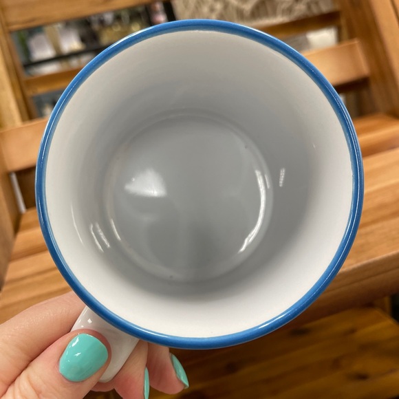 Sanrio Keroppi Drawing Red, Blue, Green, & Yellow Ceramic Coffee Mug 20oz NWT - Picture 3 of 5